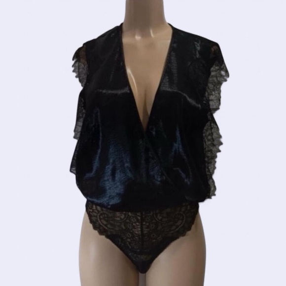 NWT Victoria's Secret Dream Angels Satin Bodysuit - Picture 2 of 6